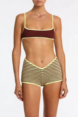 RICHI - BUTTER CROCHET STRIPE Short