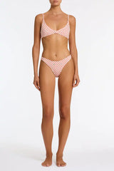 MAIA - SCARLETT SPOT Crop Bikini Set