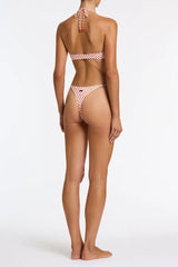 SOFI - SCARLETT SPOT Halter Bikini Set