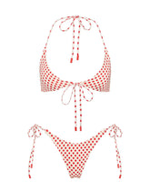 SOFI - SCARLETT SPOT Halter Bikini Set