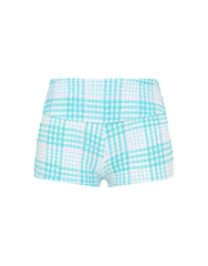 ELLI - BLUE BLOSS CHECK Short