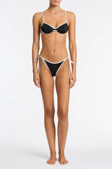 JARA - JETT Black Balconette Bikini