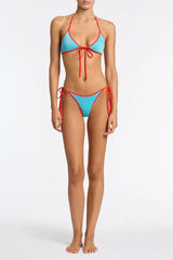 SOFI - AZURE SPARKLE Halter Bikini Set
