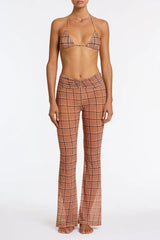 KIKA - JAM VELVET CHECK Pants