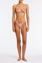 VINCA - VOTTO Velvet Triangle Bikini Set
