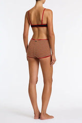 RICHI - SANGRIA CROCHET STRIPE Short