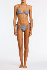 VINCA - LOKO Sparkle Triangle Bikini Set