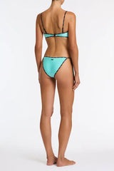 ESTE - ELECTRIC Neoprene Scoop Bikini Set