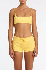 FREDY - BUTTER Yellow Short