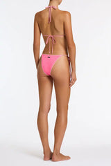 VINCA - PINK PUNCH SPARKLE Triangle Bikini Set