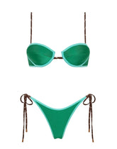 MALA - JADED GREEN Neoprene Balconette Bikini Set