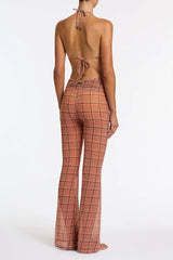 KIKA - JAM VELVET CHECK Pants