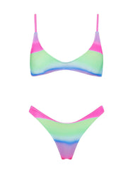 MAIA - PADDLE POP OMBRE Scoop Bikini Set