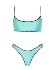 MICA - ELECTRIC Neoprene Scoop Bikini Set