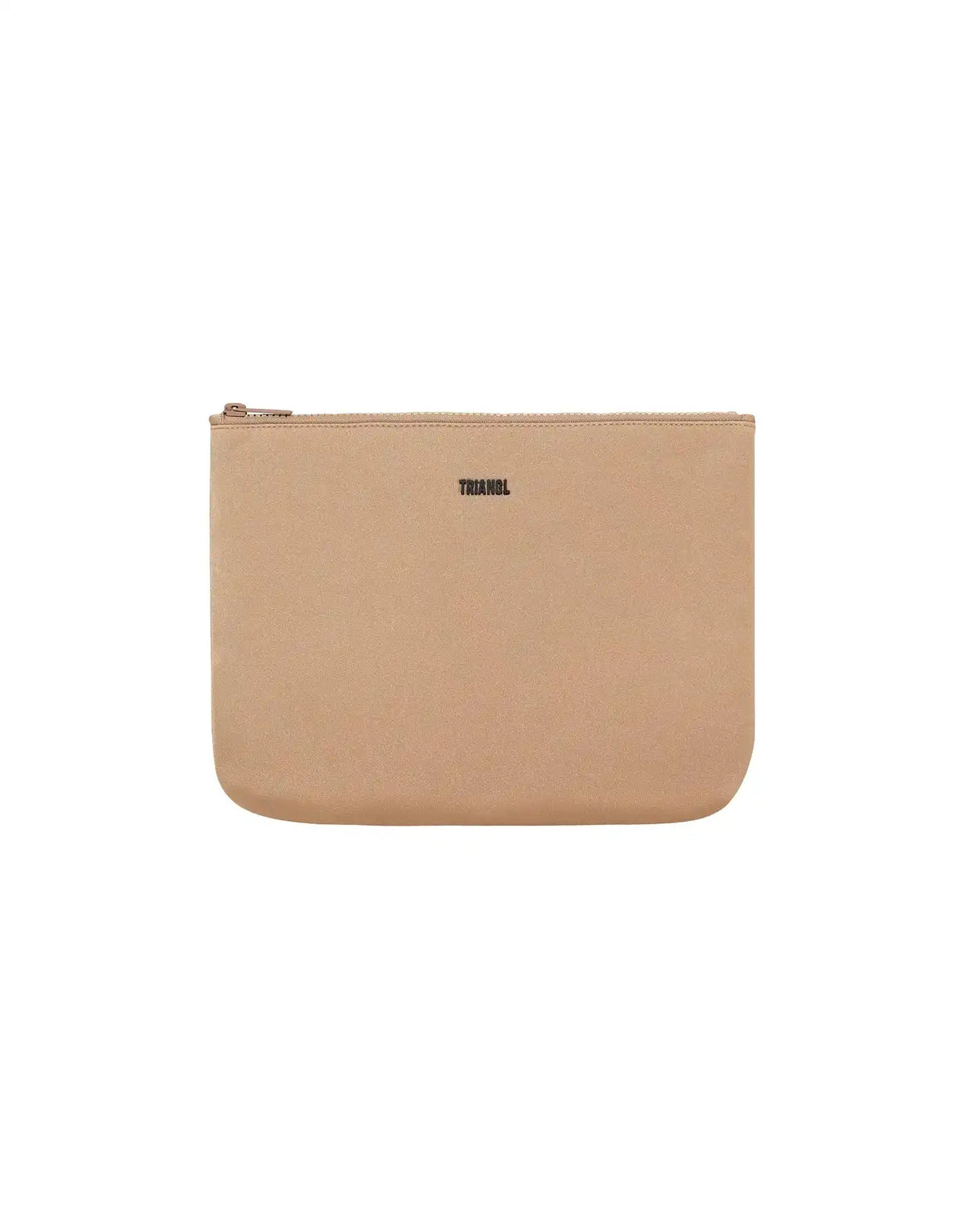TAN - Neoprene Zip Pouch