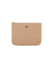 TAN - Neoprene Zip Pouch
