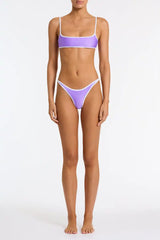 MIMA - GRAPE Neoprene Crop Bikini Set
