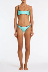 MICA - ELECTRIC Neoprene Scoop Bikini Set