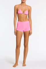 CELESTE - PINK CANDY VELVET Short