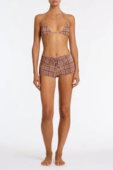 FREDY - JAM VELVET CHECK Short
