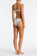 MIMA - INDIGO LACE Crop Bikini Set