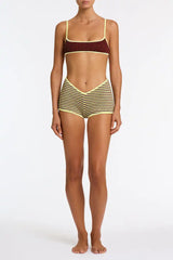 RICHI - BUTTER CROCHET STRIPE Short