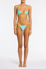 SOFI - ROQUE Neoprene Halter Bikini Set