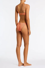 MAIA - GARA Textured Scoop Bikini Set