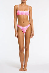 MICA - PETALI Pink Scoop Bikini Set
