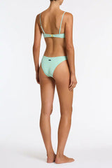 MICA - SUN SPRINKLE Polka Dot Crop Bikini Set