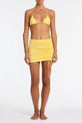 ALULA - BUTTER Yellow Skirt