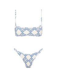 MIMA - INDIGO LACE Crop Bikini Set