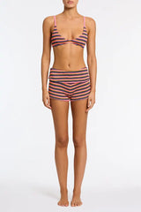 ELLI - LONI Stripe Crochet Short