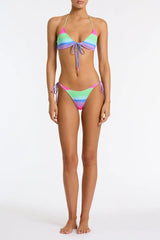 SOFI - PADDLE POP OMBRE Halter Bikini Set
