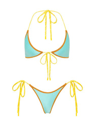 SOFI - ROQUE Neoprene Halter Bikini Set