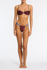 PALMA - FARO Neoprene Balconette Bikini Set