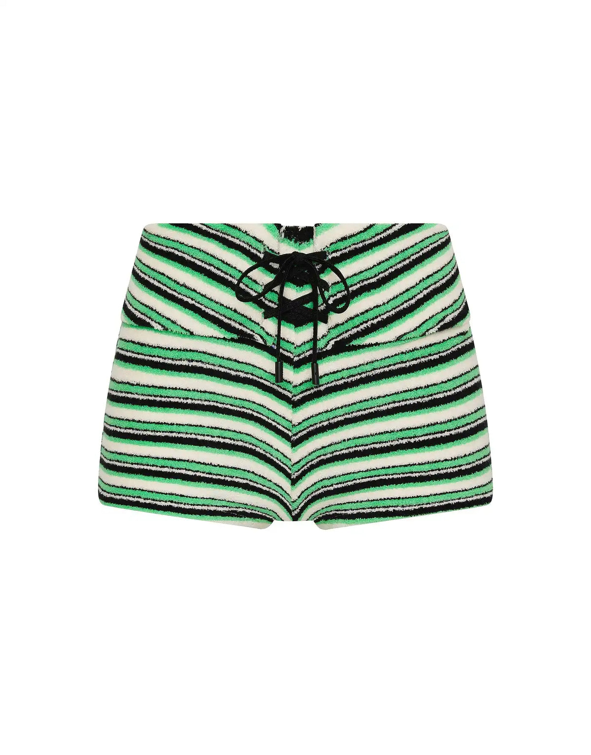 FREDY - MINT SLICE STRIPE Terry Towelling Short