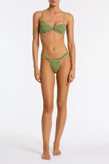 MALA - INK CONFETTI Textured Balconette Bikini Set