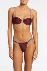 PALMA - FARO Neoprene Balconette Bikini Set
