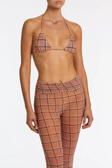 KIKA - JAM VELVET CHECK Pants