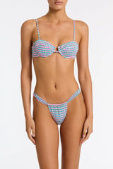 MALA - MULBERRY Textured Balconette Bikini Set