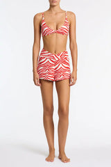 BOBBI - CHERRY ZEBRA SPLASH  Short