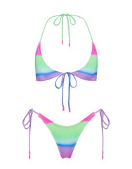 SOFI - PADDLE POP OMBRE Halter Bikini Set