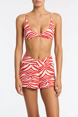 BOBBI - CHERRY ZEBRA SPLASH  Short