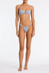 MALA - MULBERRY Textured Balconette Bikini Set