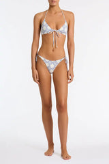 SOFI - INDIGO LACE Halter Bikini Set