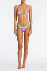 VINCA - PADDLE POP OMBRE Triangle Bikini Set