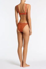 MICA - HORIZON STRIPE Scoop Bikini Set