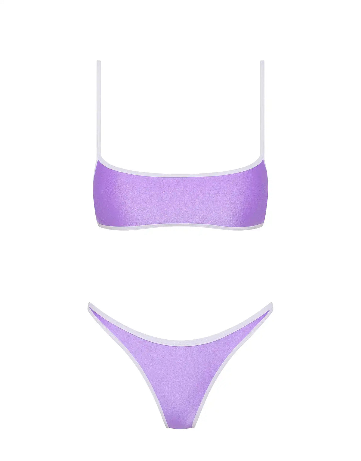 MIMA - GRAPE Neoprene Crop Bikini Set