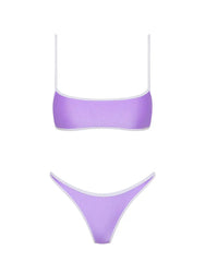 MIMA - GRAPE Neoprene Crop Bikini Set